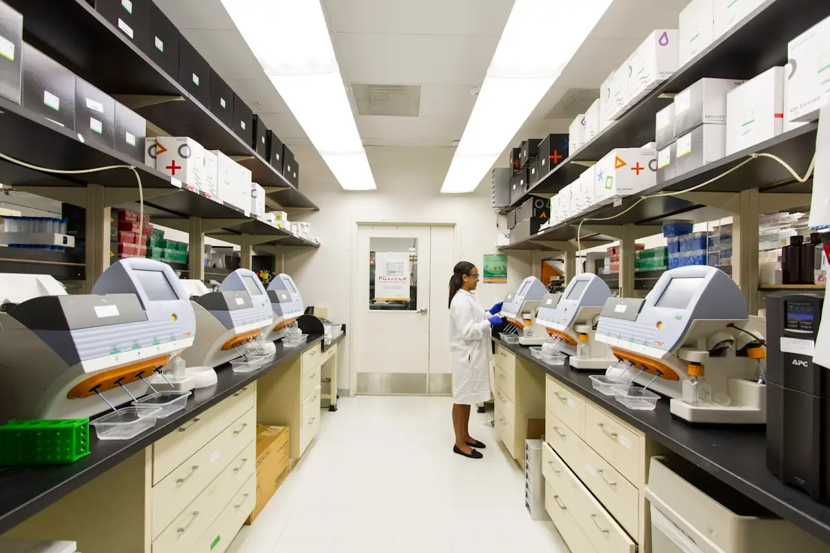 Filing cabinet containing patient health records with confidential information